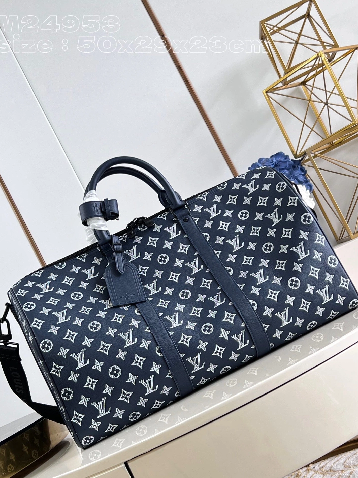 WIS VUITTON KEEPALL BANDOULIÈRE 50 LOUIS 0729